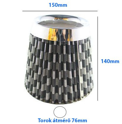 LG-MT2507C Direktfilter Sport-Luftfilter Carbon