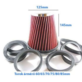 Direktfilter Sportluftfilter rot LG-MT2512R