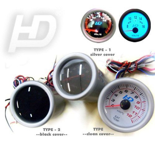 Getöntes Glas OR-LED7707-2 Turbodruckanzeige