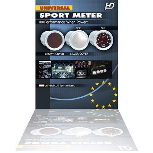 Getöntes Glas OR-LED7708-2 Abgastemperaturanzeige