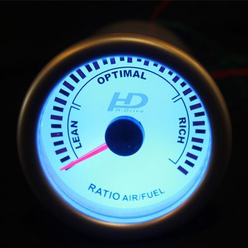 Kraftstoff-Luft-Gemischanzeige mit weißem Hintergrund OR-LED7709