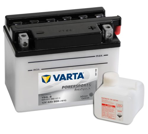 Varta - 12v 4ah - motor akkumulátor - jobb+ *YB4L-B