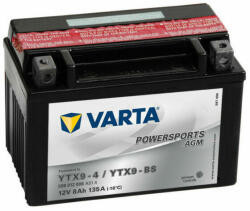 Varta - 12v 8ah - AGM motor akkumulátor - bal+ * YTX9-BS