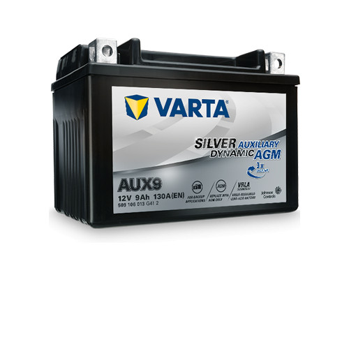 Varta - 12v 9ah - kiegészítõ akkumulátor - bal+ AGM *YTX9 *AUX9