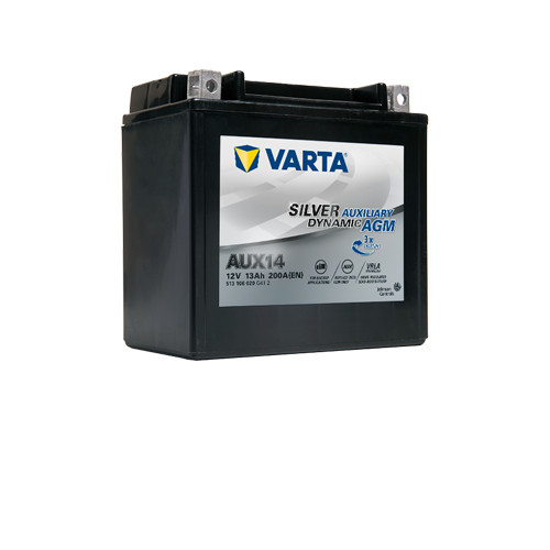 Varta - 12v 13ah - kiegészítõ akkumulátor - bal+ AGM *YTX14 *AUX14