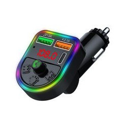 FM/Bluetooth Transmitter - 2USB+TYPE-C - P20 A16136-9