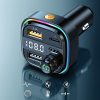  C26 Bluetooth kihangosító 5.3+EDR RGB- FM/Transmitter - 12/24V