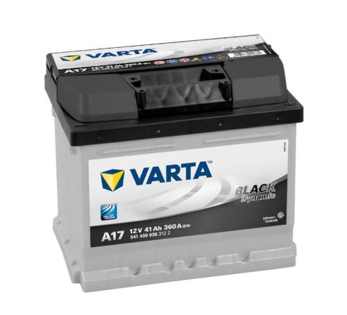 Varta Black - 12v 41ah - autó akkumulátor - jobb+ *alacsony