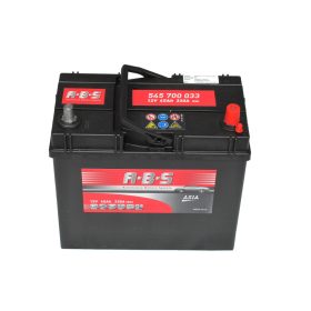   Abs ASIA - 12v 45ah - autó akkumulátor - jobb+ *ázsia *vékonysarus