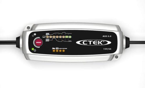 CTEK  -  MXS 5.0 akkumulátor töltõ 12V / 5A