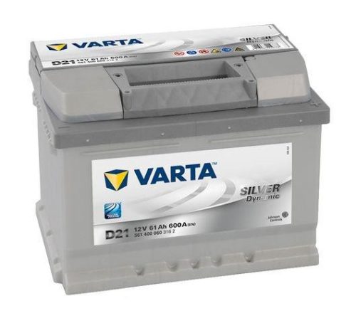 Varta Silver - 12v 61ah - autó akkumulátor - jobb+ *alacsony