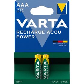 VARTA POWER akkumulátor mikro/ AAA 1000 mAh BL2