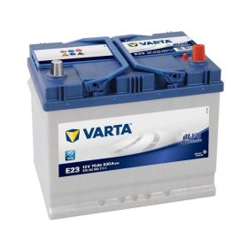 Varta Blue - 12v 70ah - autó akkumulátor - jobb+ *ázsia