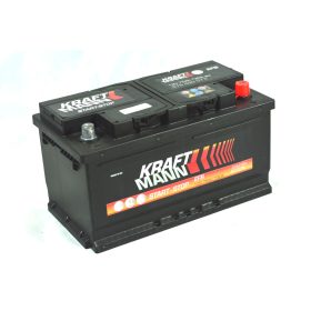 Kraftmann EFB - 12v 75ah - autó akkumulátor - jobb+