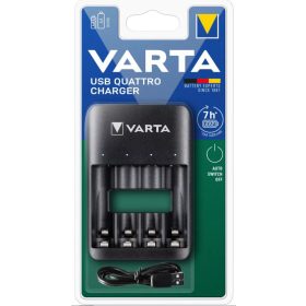 VARTA VALUE USB QUATTRO töltõ akkumulátor nélkül