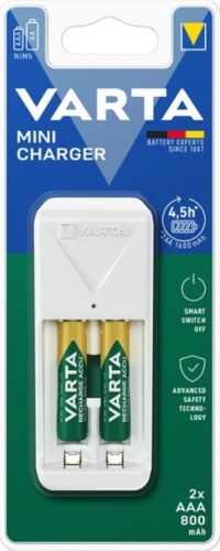 Elem akkumulátor töltõ - Mini +AAA 800mAh x2 (R2U)