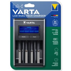   VARTA LCD Dual Tech töltõ akkumulátor nélkül  (LI-Ion akkumulátor töltésére is)