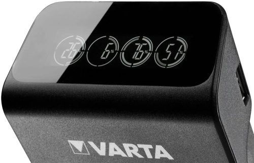 VARTA LCD Plug töltõ + 4 db AA 2100 mAh akkumulátor
