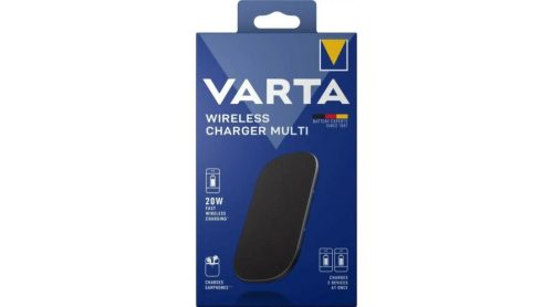 VARTA PORTABLE WIRELESS CHARGER MULTI VEZETÉK NÉLKÜLI 20W TÖLTÕ