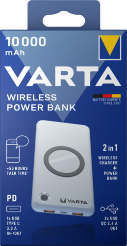 VARTA  Wireless Powerbank 10000 mAh