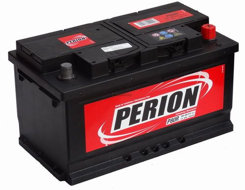 Perion - 12v 80ah - autó akkumulátor - jobb+