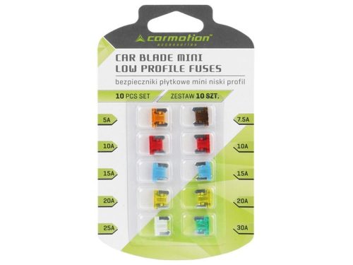 Flachsicherungen MINI LOW PROFILE, 10er Pack