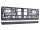 Kennzeichenrahmen mit schwarzem Metallic-Lack RT-CM58476