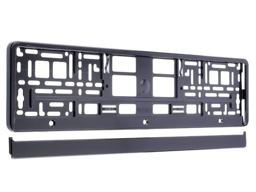Kennzeichenrahmen mit schwarzem Metallic-Lack RT-CM58476