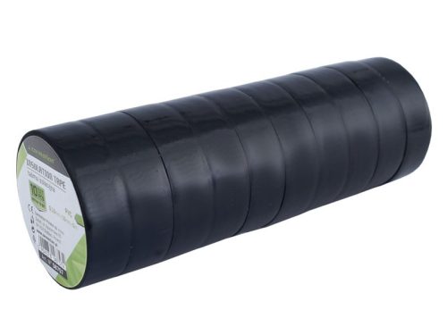 Isolierbänder PVC 0,13 mm x 15 mm x 5 m, schwarz, 10 Stück