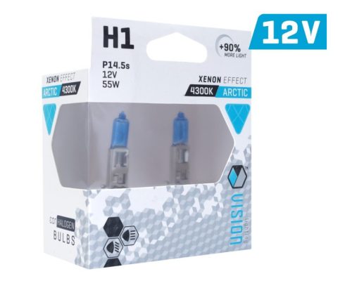 VISION Artic H1 Glühlampe weiß - 12V/55W - 90%
