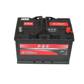 Abs ASIA - 12v 91ah - autó akkumulátor - jobb+ *ázsia
