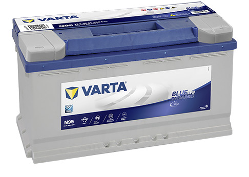 Varta Blue Dynamic EFB - 12v 95ah - autó akkumulátor - jobb+