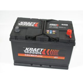 Kraftmann - 12v 100ah - autó akkumulátor - jobb+ ázsia