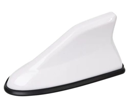 Hai-Flossen Radioantenne, 12V, weiß, C6111W