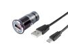Szivargyújtó elosztó 12 / 24V USB KÁBEL> USB-C CM63001
