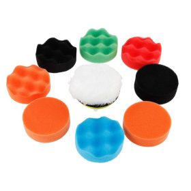 Schwamm- und Polierscheiben-Set, 10 Stück