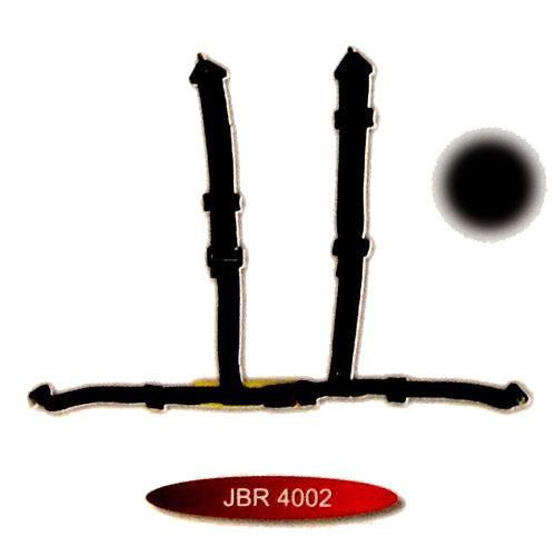 2-Zoll traditioneller Sportgürtel mit Schnalle JBR4002-2BK/TU-GURT