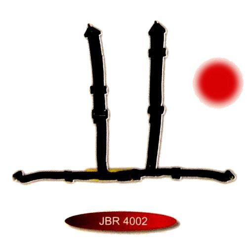2-Zoll traditioneller Sportgürtel mit Schnalle JBR-4002-2R/TU-GURT