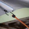 Gumipók 120 cm, 2 db-os, acélkampós 