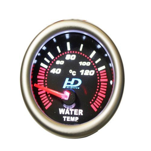 Wassertemperaturanzeige mit schwarzem Zifferblatt OR-LED7702BK