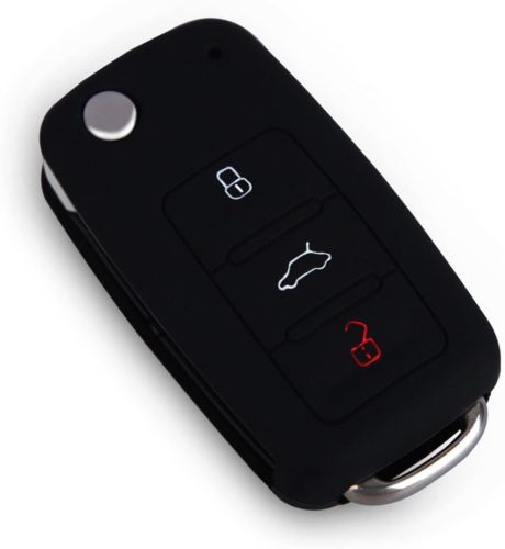 Autoschlüsselhülle für VW Gummi W14904-11BK