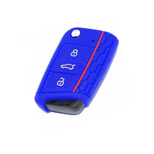 Autoschlüsselhülle für VW Gummi W14475BL