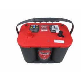 Optima Red - 12v 50ah - autó akkumulátor - bal+ *S - 4,2