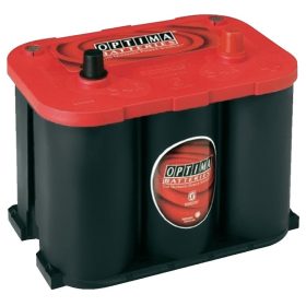 Optima Red - 12v 50ah - autó akkumulátor - jobb+ *R - 4,2