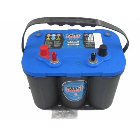   Optima Blue - 12v 50ah - autó akkumulátor - bal+ * csavaros *SLI - 4,2