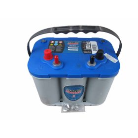   Optima Blue - 12v 55ah - autó akkumulátor - bal+ * csavaros *DC - 4,2