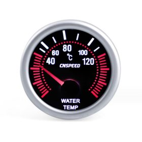 84016 Wassertemperaturanzeige mit schwarzem Zifferblatt