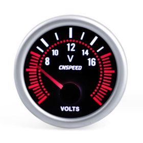 84061 Spannungsanzeige mit schwarzem Zifferblatt