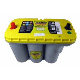   Optima Yellow - 12v 75ah - autó akkumulátor - közép *S - 5,5