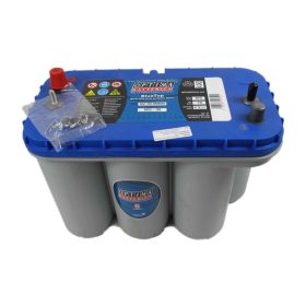   Optima Blue - 12v 75ah - autó akkumulátor - bal+ * csavaros *DC - 5,5